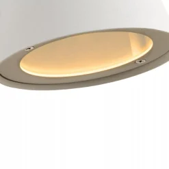 Außenwandleuchte Metall Weiß IP44 T:14,5 cm GU10 Haus