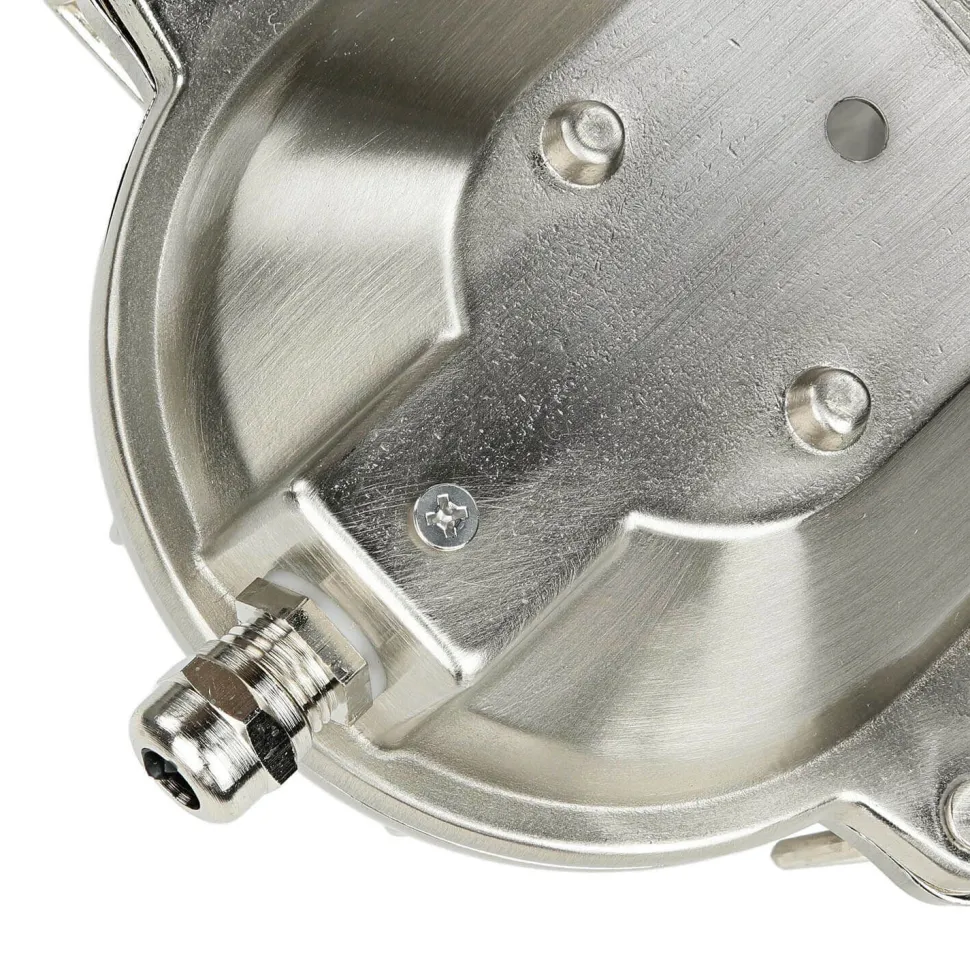 Außenwandleuchte Nickel Echt-Messing IP64 Maritim