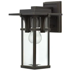 Außenwandleuchte RANDALL in Bronze IP44 E27 Haus