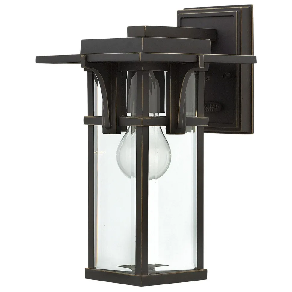 Außenwandleuchte RANDALL in Bronze IP44 E27 Haus