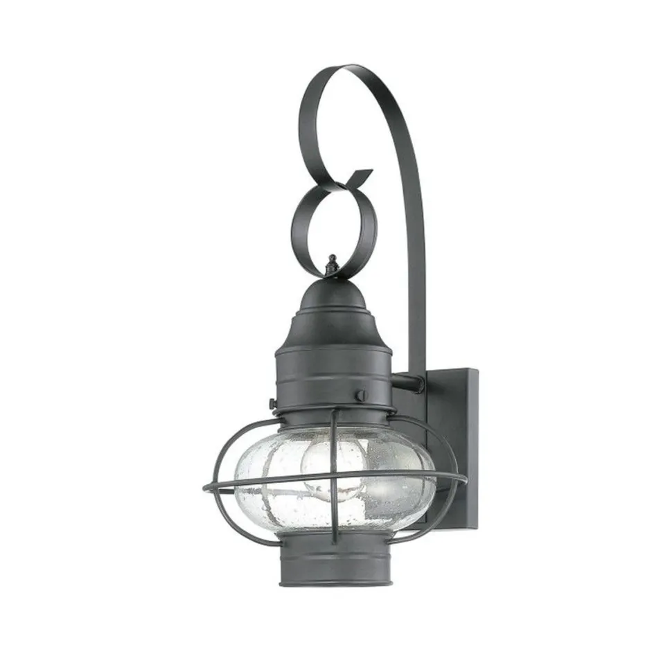 Außenwandleuchte Schwarz Vintage E27 Garten Haus