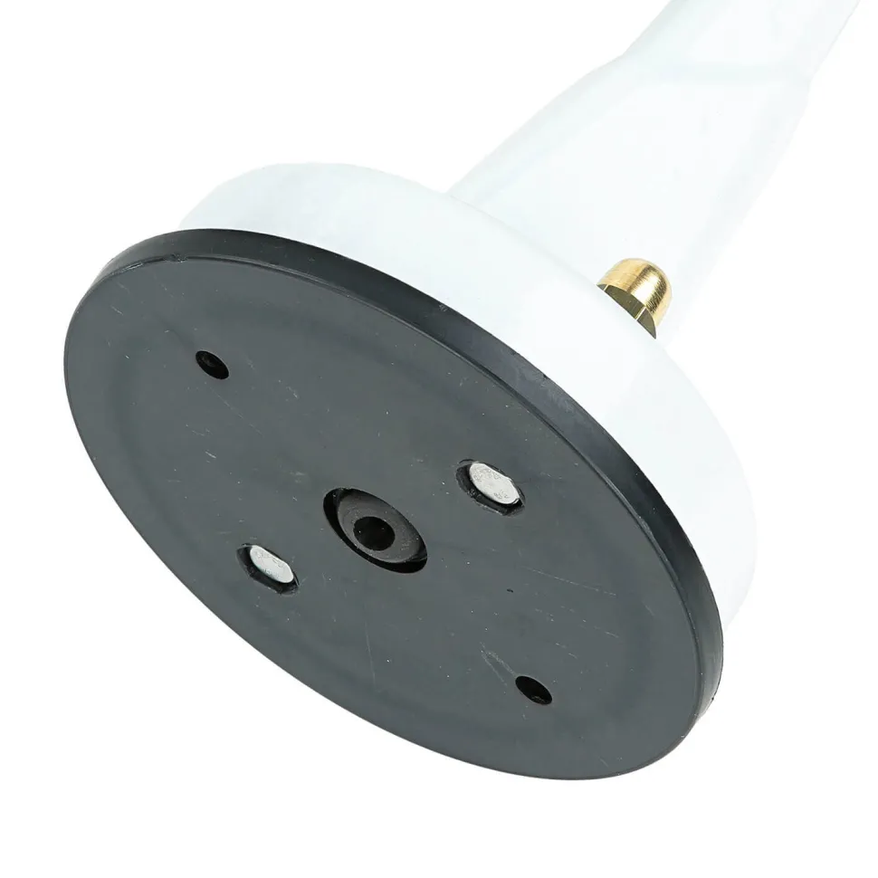 Außenwandleuchte Weiß IP64 Glas Echt-Messing E27