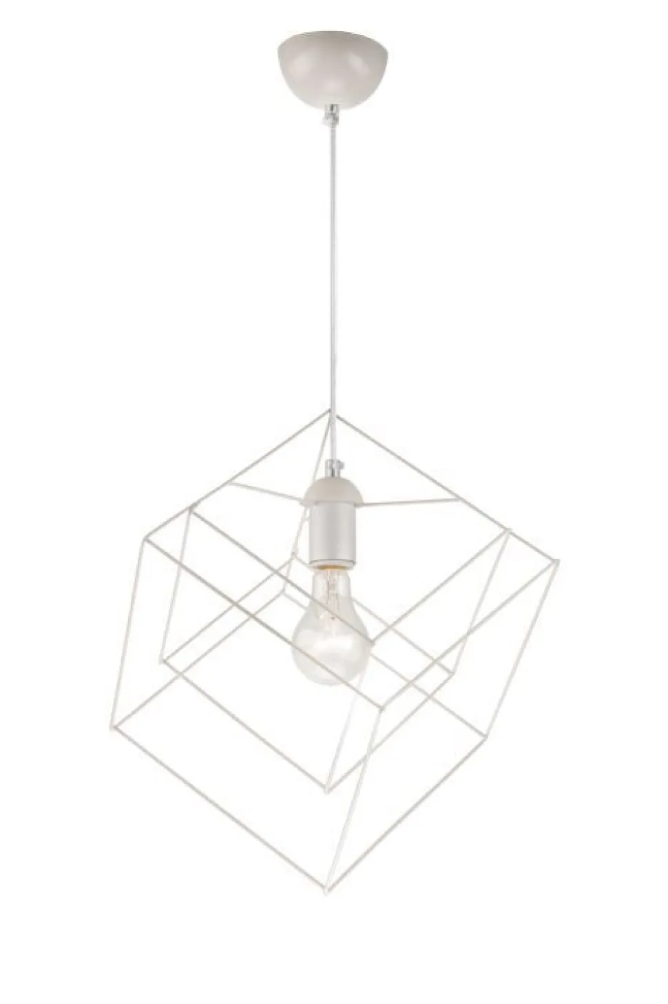 Außergewöhnliche Hängelampe AGATRIA Weiß Design