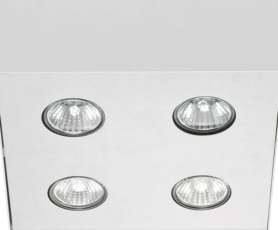 Aufbau Spotstrahler CARSON in Weiß 4-flmg