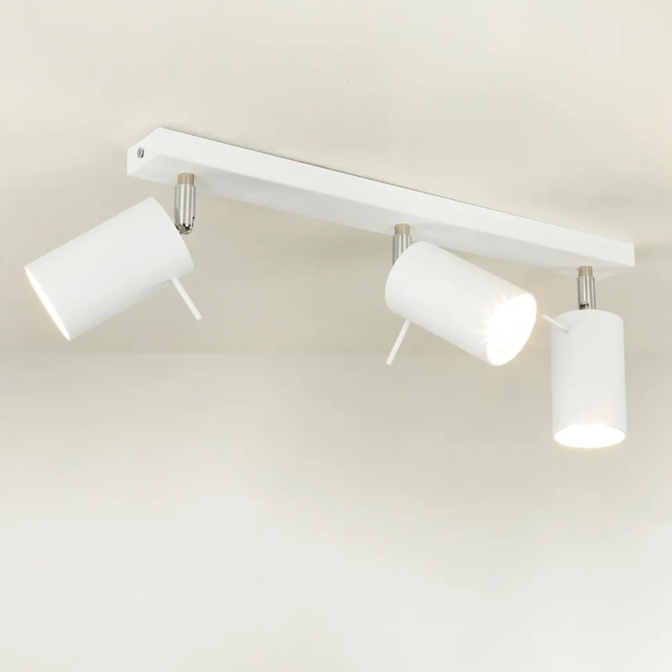 Aufbau Spotstrahler ETNA in Weiß 3-flmg