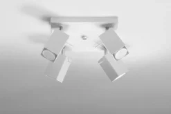 Aufbau Spotstrahler FALERIA in Weiß 4-flmg