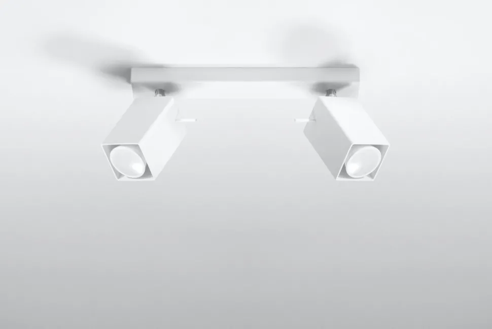 Aufbau Spotstrahler FALERIA in Weiß 2-flmg