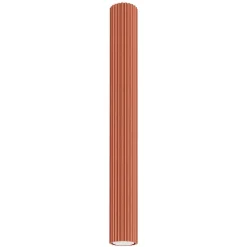 Aufbauspot schmal Ø 6,5 cm H: 60 cm GU10 Rot Modern Aluminium