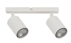 Aufbauspot Weiß Metall flexibel GU10 25 cm klein