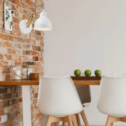 Aufbaustrahler Beleuchtung Holz Modern TIASIA