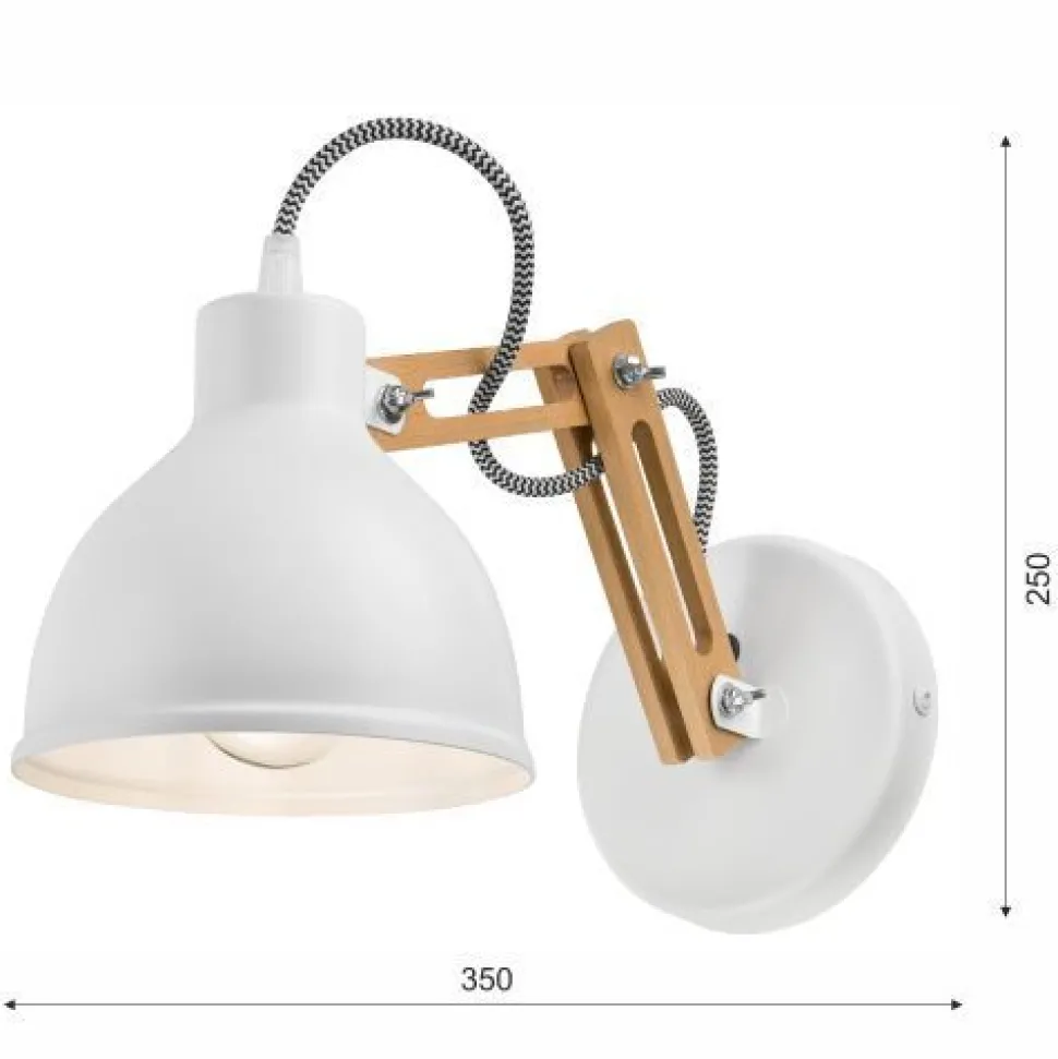 Aufbaustrahler Beleuchtung Holz Modern TIASIA