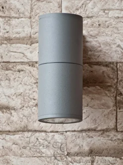 Aussenleuchte Downstrahler in grau