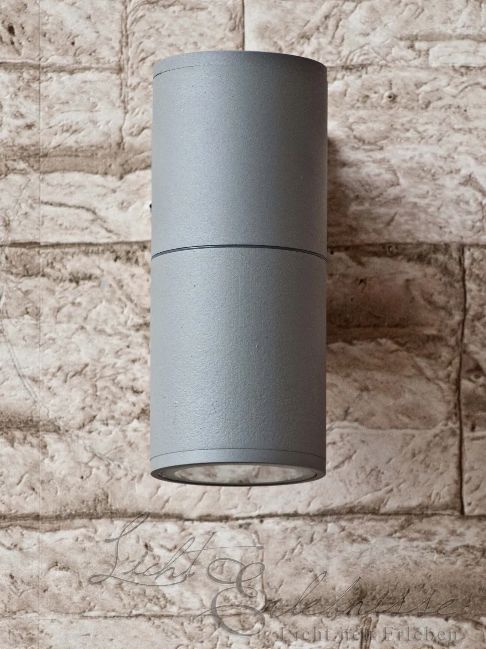 Aussenleuchte Downstrahler in grau
