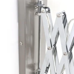 Ausziehbarer Wandspot Metall E27 dimmbar mit Stecker