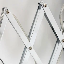 Ausziehbarer Wandspot Schwarz dimmbar E27 mit Stecker