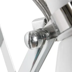 Ausziehbarer Wandstrahler dimmbar Weiß T:90 cm Stecker