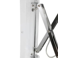 Ausziehbarer Wandstrahler dimmbar Weiß T:90 cm Stecker