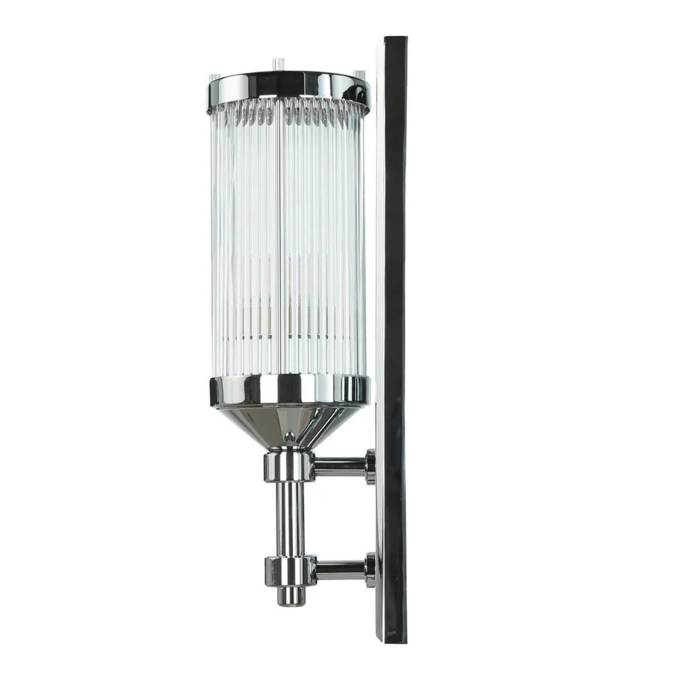 Bad Wandlampe in Chrom IP44 Design Leuchte ERVA