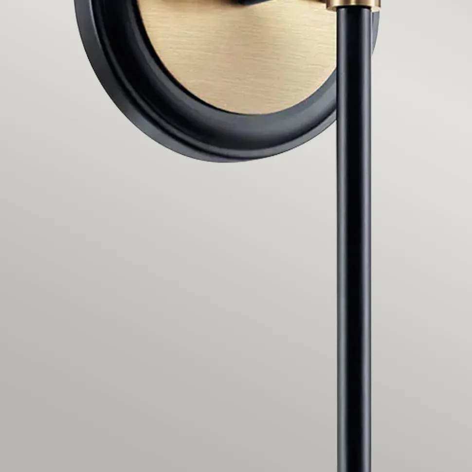 Badezimmerlampe IP44 LED G9 34,8 cm hoch Metall Glas