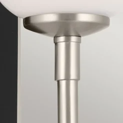 Badezimmerlampe LED G9 IP44 Glas Metall H: 33,8 cm 3000 K