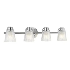 Badezimmerlampe LED G9 IP44 3000 K L: 81,8 cm Chrom VARDA