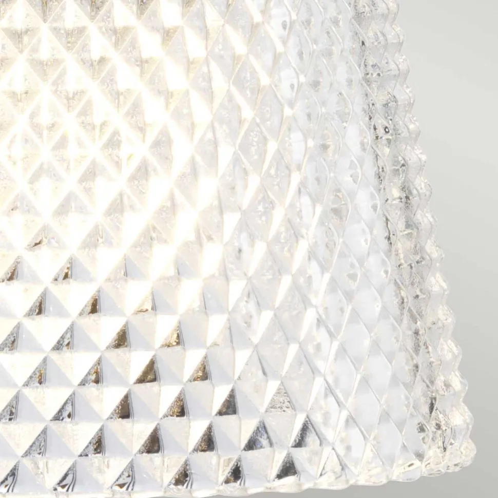 Badezimmerlampe Wand mit LED G9 IP44 16 cm hoch Metall Glas