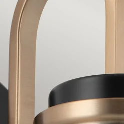 Badezimmerleuchte LED G9 IP44 H: 24 cm Metall Glas