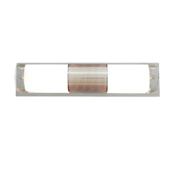 Badlampe Modern silbern