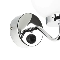 Badleuchte Togo in Silber