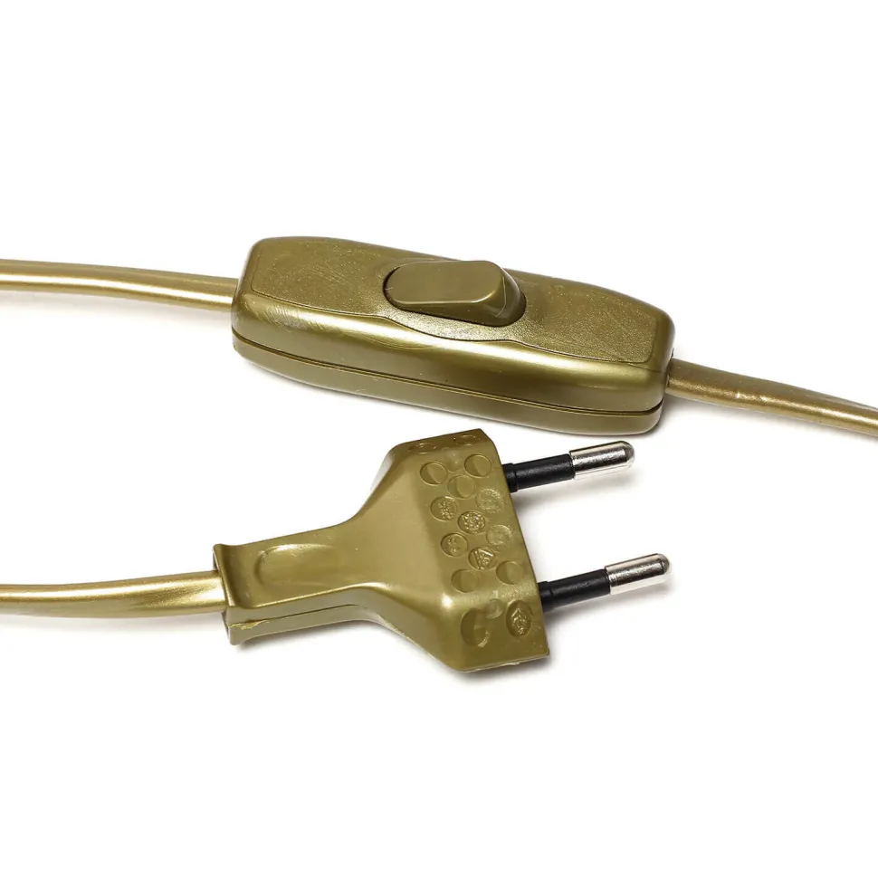 Bankerlampe Glas Messing massiv 47 cm