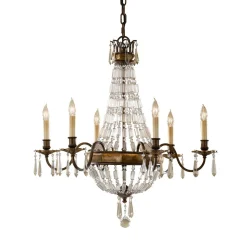 Barock Kronleuchter Kristall Ø69cm opulentes Design