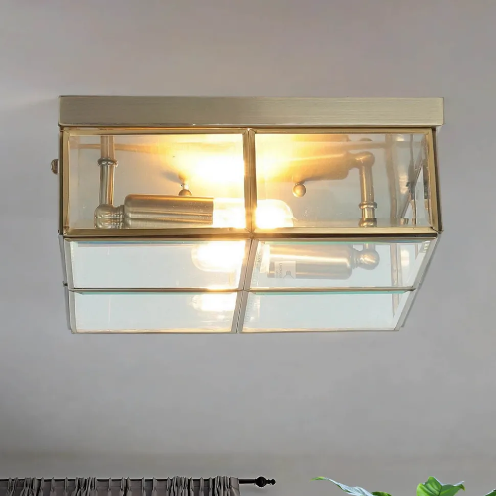 Bauhaus Deckenleuchte Deckenlampe Bronze farben