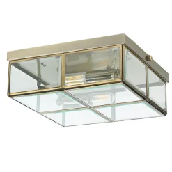 Bauhaus Deckenleuchte Deckenlampe Bronze farben