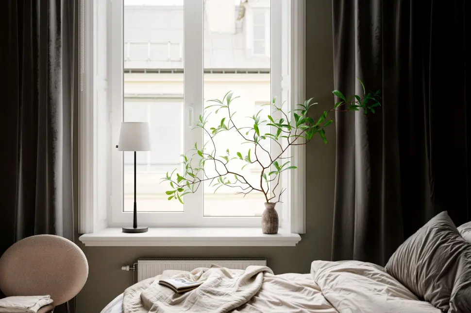 Beistelllampe Schwarz Weiß 68,5 cm E27 Metall Stoff Modern