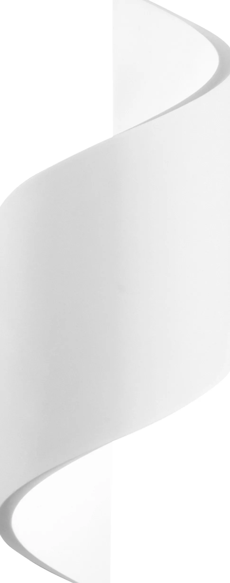 Bemalbare Wandleuchte Gips Weiß H:30,5 cm G9 Modern