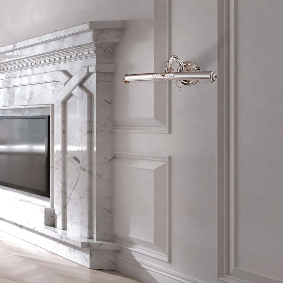 Bilderlampe Metall E14 verstellbar 44,5 cm breit RALF