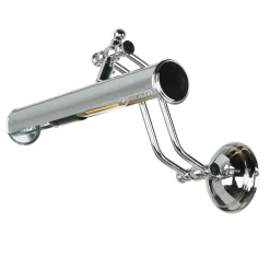 Bilderlampe verstellbar Messing in Silber E14