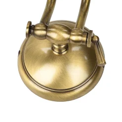 Bilderleuchte Bronze Hell aus Echt-Messing 30cm