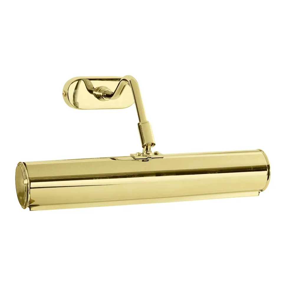 Bilderleuchte Messing B: 30 cm schwenkbar Jugendstil E14