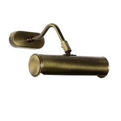 Bilderleuchte Messing Bronziert 20cm Verstellbar