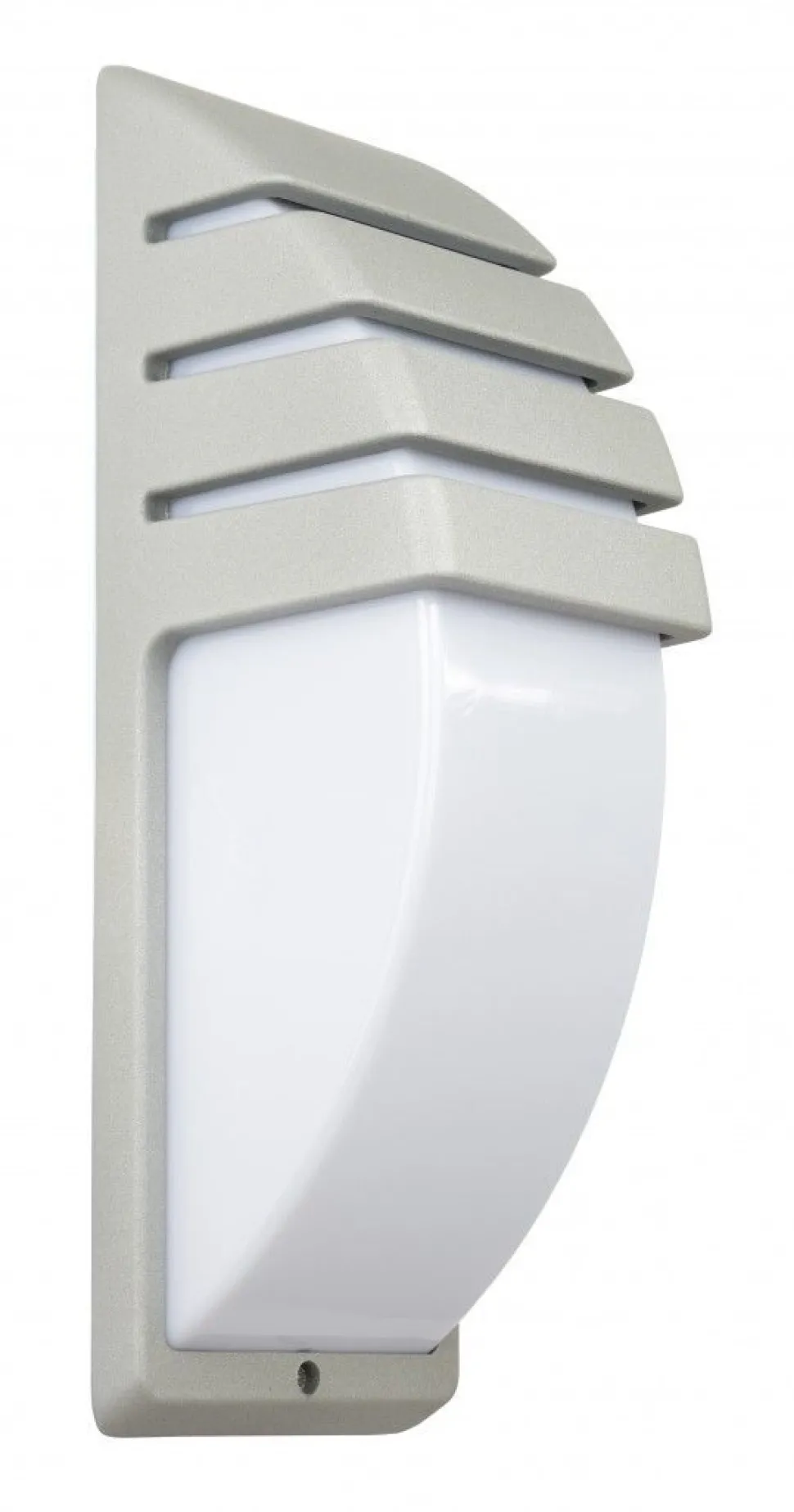 Blendarme Außenlampe in Silber IP54 wetterfest E27