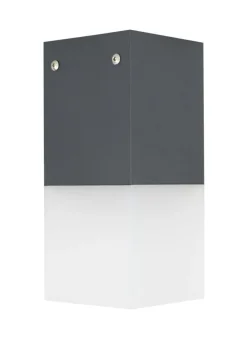 Blendarme Deckenlampe außen IP44 Anthrazit E27