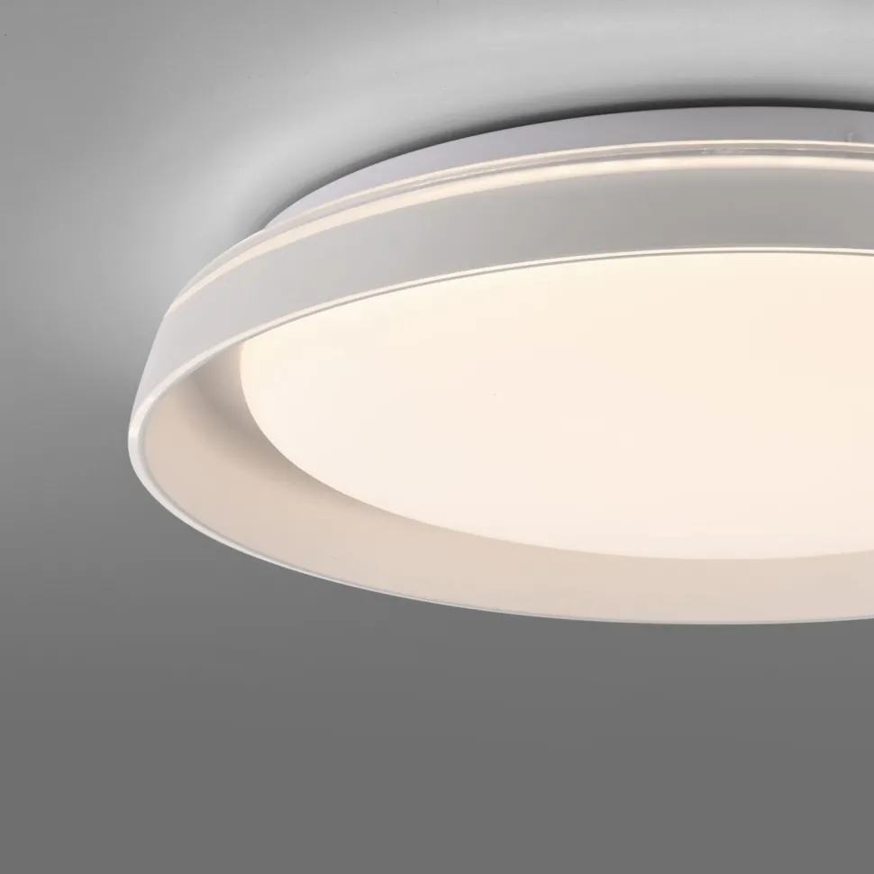 Blendarme LED Deckenlampe Weiß Ø43 cm 2630 lm dimmbar