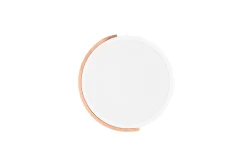 Blendarme LED Deckenlampe Holz rund Ø31,5 cm 20 W Weiß