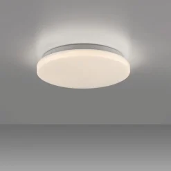 Blendarme LED Deckenlampe Weiß Ø22 cm rund 8 W wohnlich