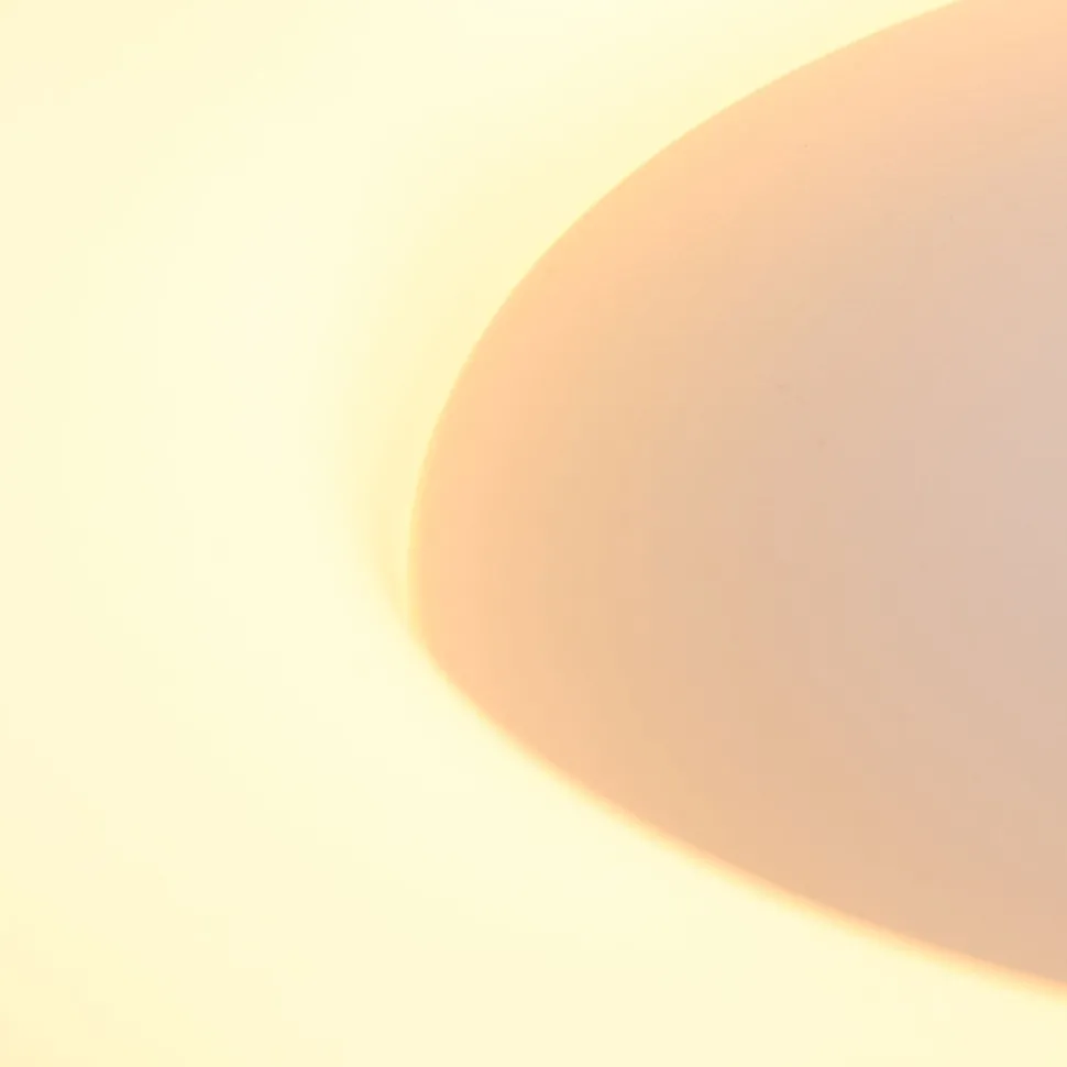 Blendarme LED Deckenleuchte Schwarz Weiß Ø30 cm rund