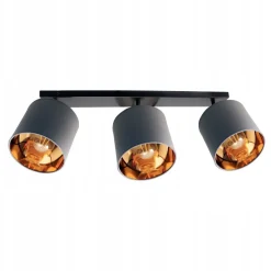 Blendarmer Deckenstrahler Stoff E27 90 cm verstellbar