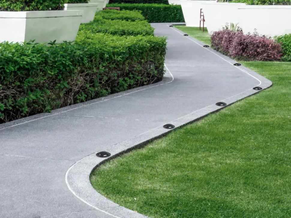 Boden Einbaustrahler LED Schwarz IP65 3000 K 12 lm Ø 6,2 cm