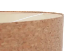 Boho Hängelampe rund E27 Ø 60 cm Kork Modern Esstisch