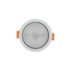 Decken Einbauleuchte rund Ø 9,5 cm Weiß für GX53 klein